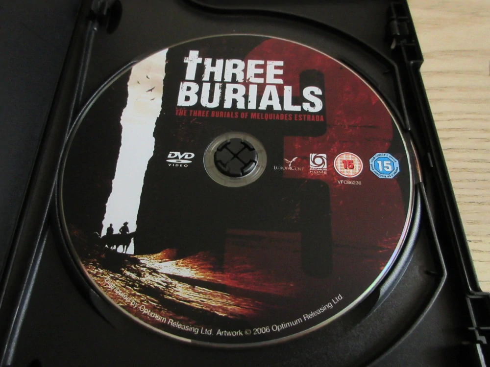 TŘI POHŘBY, T. LEE JONES, GB OBAL, ČESKÁ VERZE, 2X DVD FILM