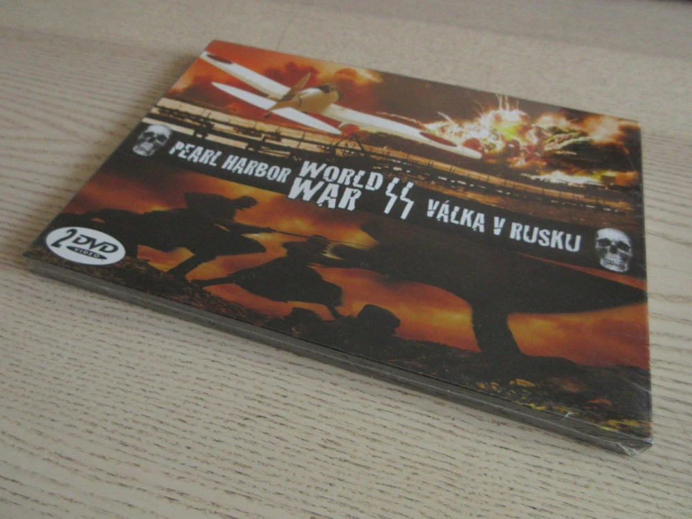 PEARL HARBOR, VÁLKA V RUSKU, 2X DVD FILM DOKUMENT 