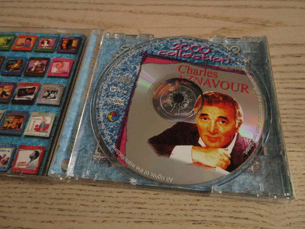 CHARLES AZNAVOUR, 2000 COLLECTION, CD HUDBA