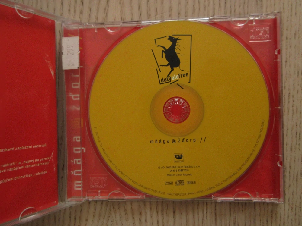 MŇÁGA A ŽĎORP, DUTÝ ALE FREE, CD HUDBA