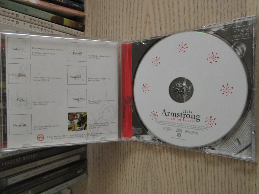 LOUIS FOR LOVERS, SATCHMO, LOUIS ARMSTRONG, CD HUDBA