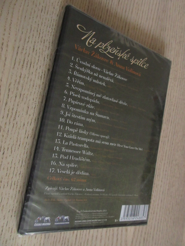 NA PLZEŇSKÉ SPILCE, ŽÁKOVEC, VOLÍNOVÁ, ŠLÁGR, LIDOVKY, DVD HUDBA