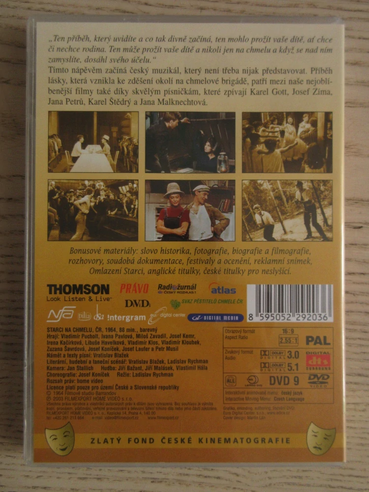 STARCI NA CHMELU, DVD FILM  ČR