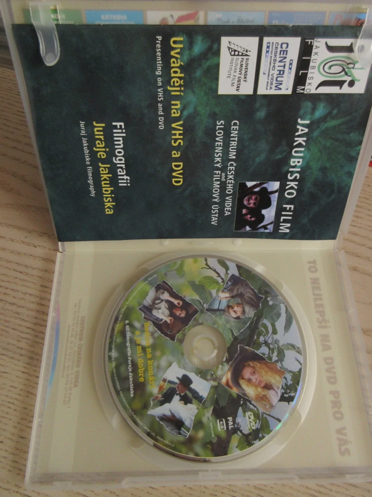SEDÍM NA KONARI A JE MI DOBRE, POLÍVKA, PAVELKA, DVD FILM ČR