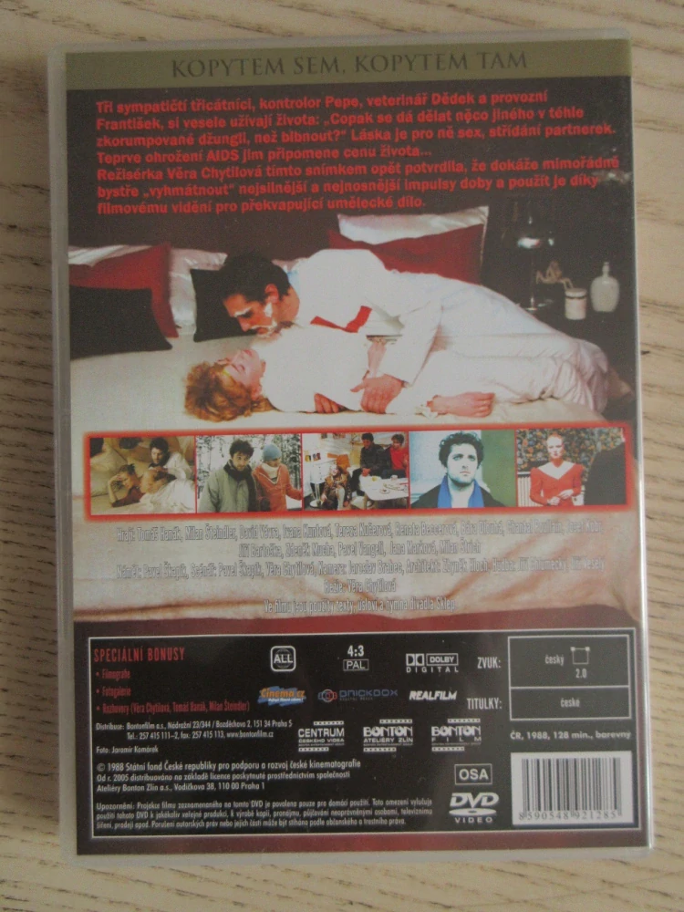 KOPYTEM SEM, KOPYTEM TAM, DVD FILM ČR