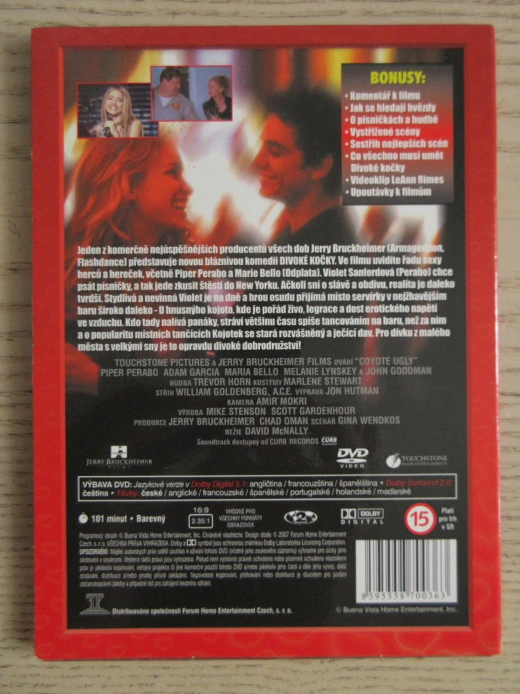 DIVOKÉ KOČKY, DVD FILM