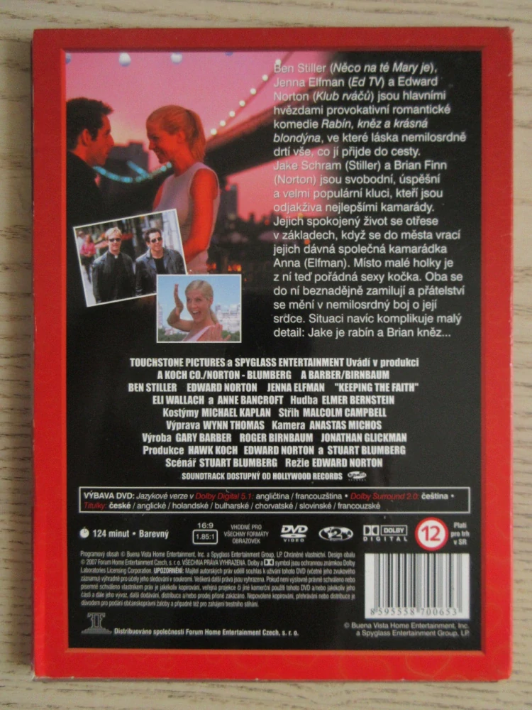 RABÍN, KNĚZ A KRÁSNÁ BLONDÝNA, DVD FILM 