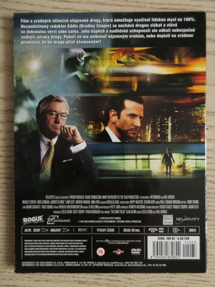 VŠEMOCNÝ, COOPER, DE NIRO, DVD FILM 