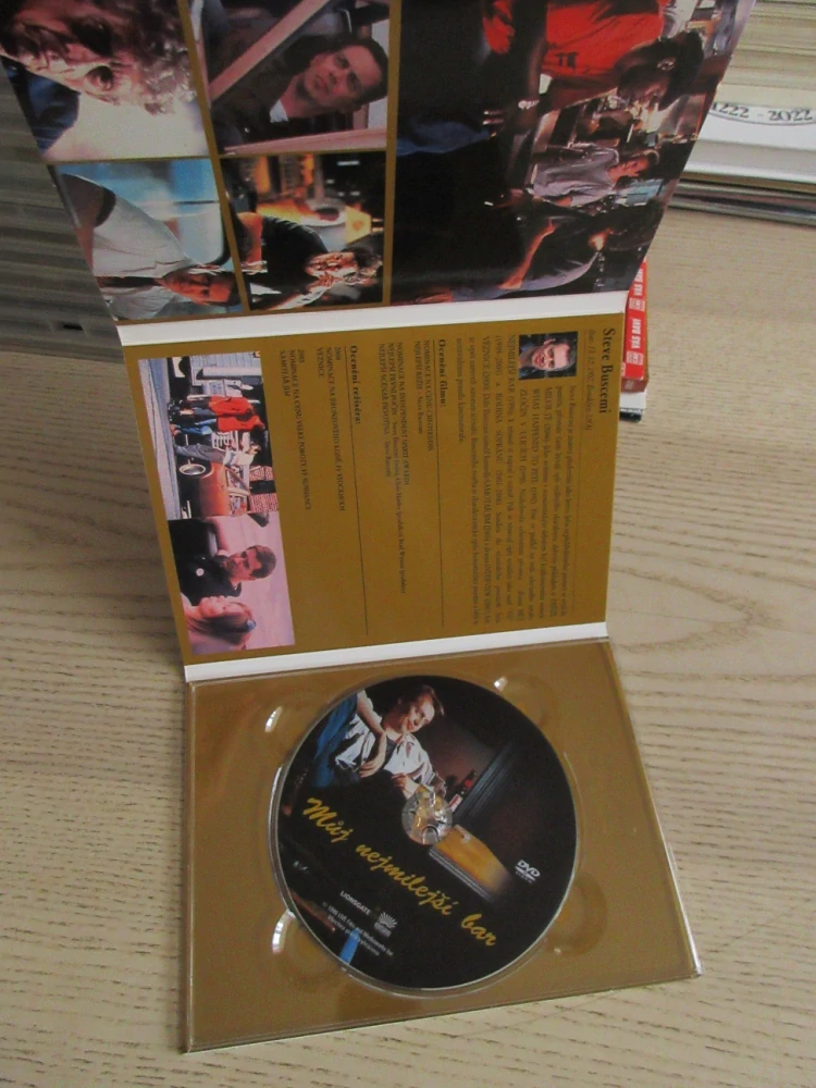 MŮJ NEJMILEJŠÍ BAR, STEVE BUSCEMI, DVD FILM
