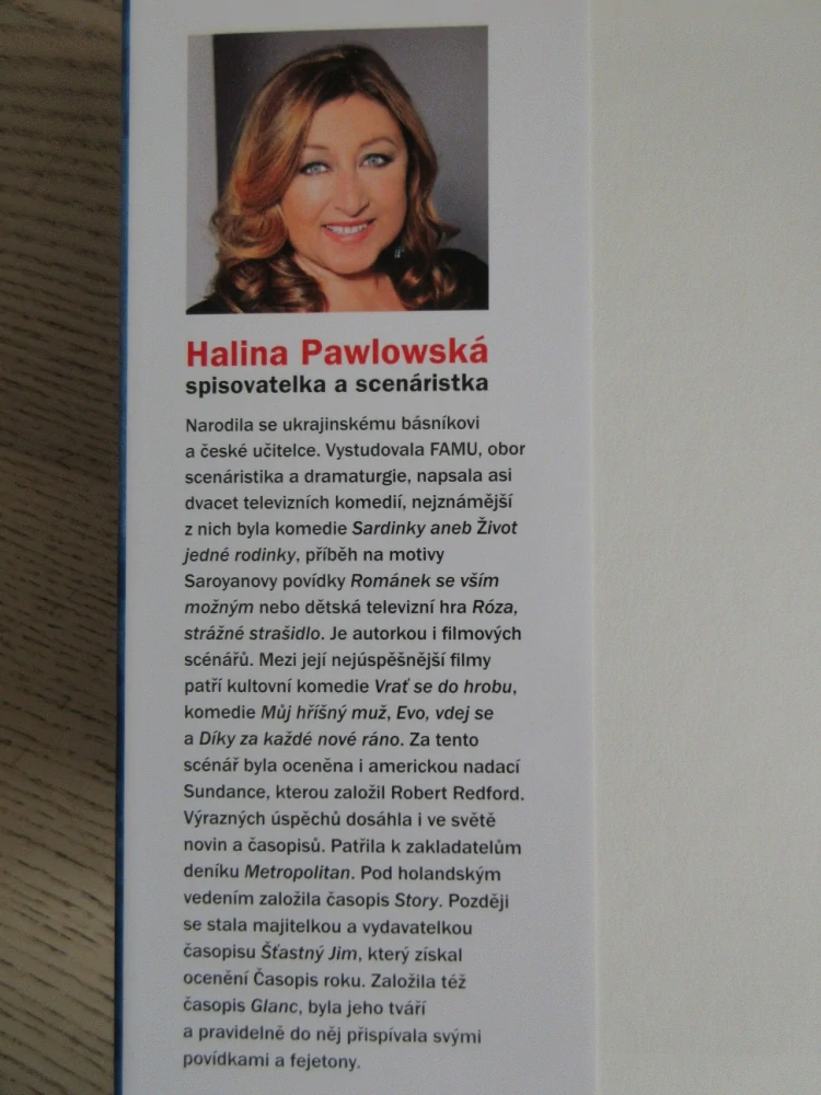 DÍKY ZA FÍKY, HALINA PAWLOWSKÁ, **an