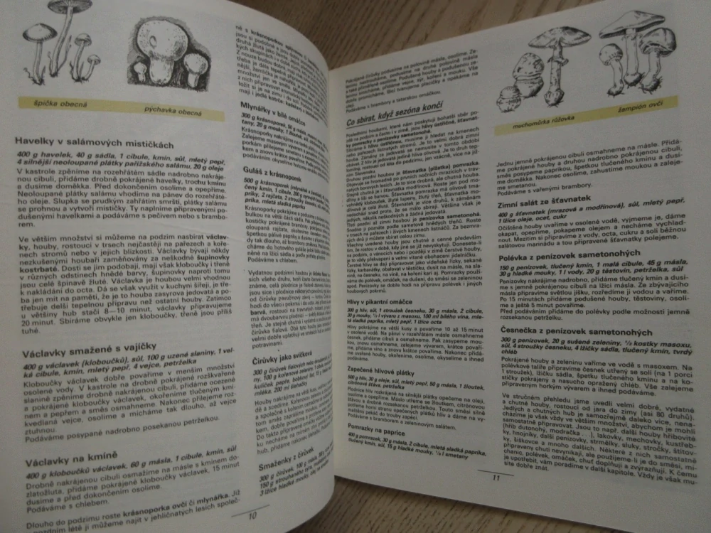 SEŠITY DOMÁCÍHO HOSPODAŘENÍ, SVAZEK 152, HOUBY PO CELÝ ROK, BOHUSLAV JEŽEK, **an