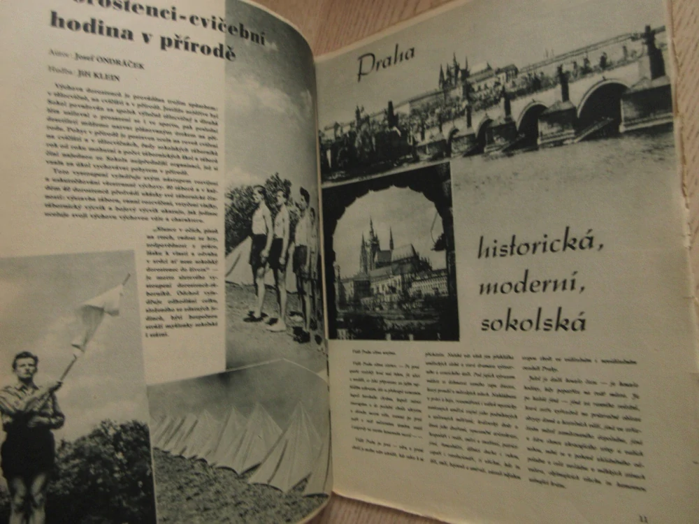 NAZDAR, LIST SOKOLSKÉHO DOROSTU, ZVLÁŠTNÍ VYDÁNÍ, PRAHA 1948