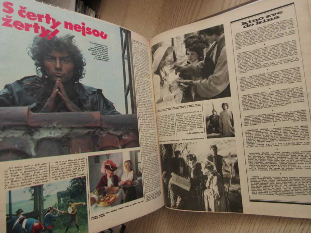 KINO 1984, ROČNÍK XXXIX., ČÍSLO 1-26, JIŘINA BOHDALOVÁ, KAREL GOTT, S. LOREN, D. HOFMANN, HEŘMÁNEK MASTROIANNI, **an