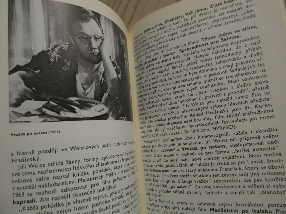 WEISS JIŘÍ, FILMOVÝ SEŠIT, **an