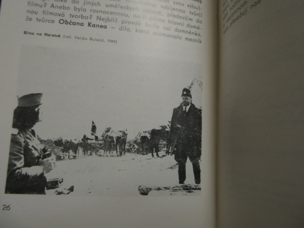 WELLES ORSON, FILMOVÝ SEŠIT, **an