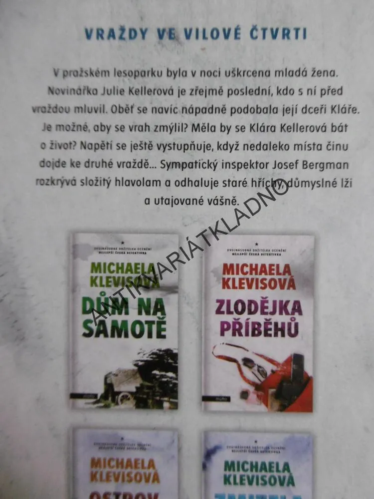 KROKY VRAHA, MICHAELA KLEVISOVÁ, **an
