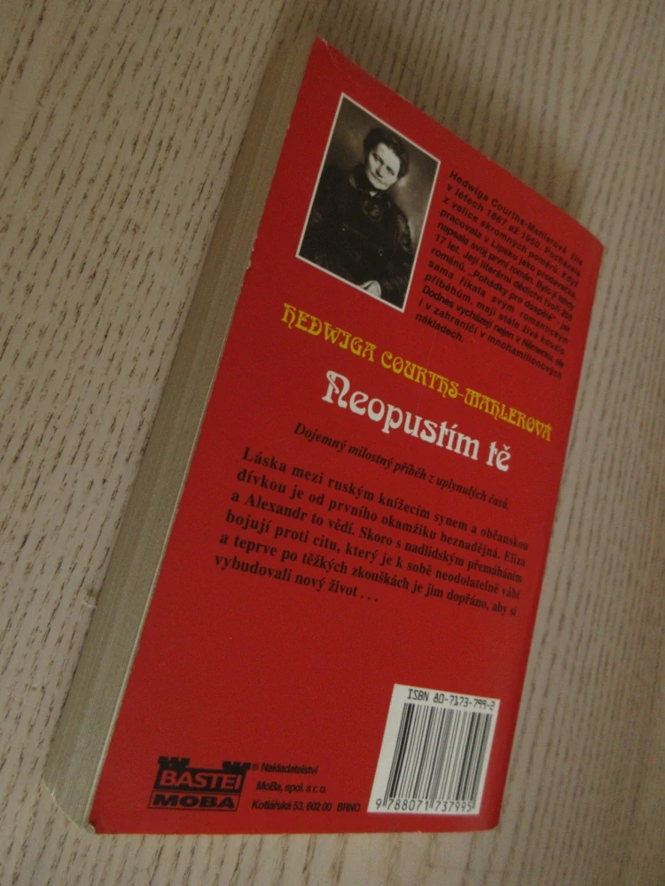 NEOPUSTÍM TĚ, REDWIGA COURTHS-WAHLEROVÁ, **an