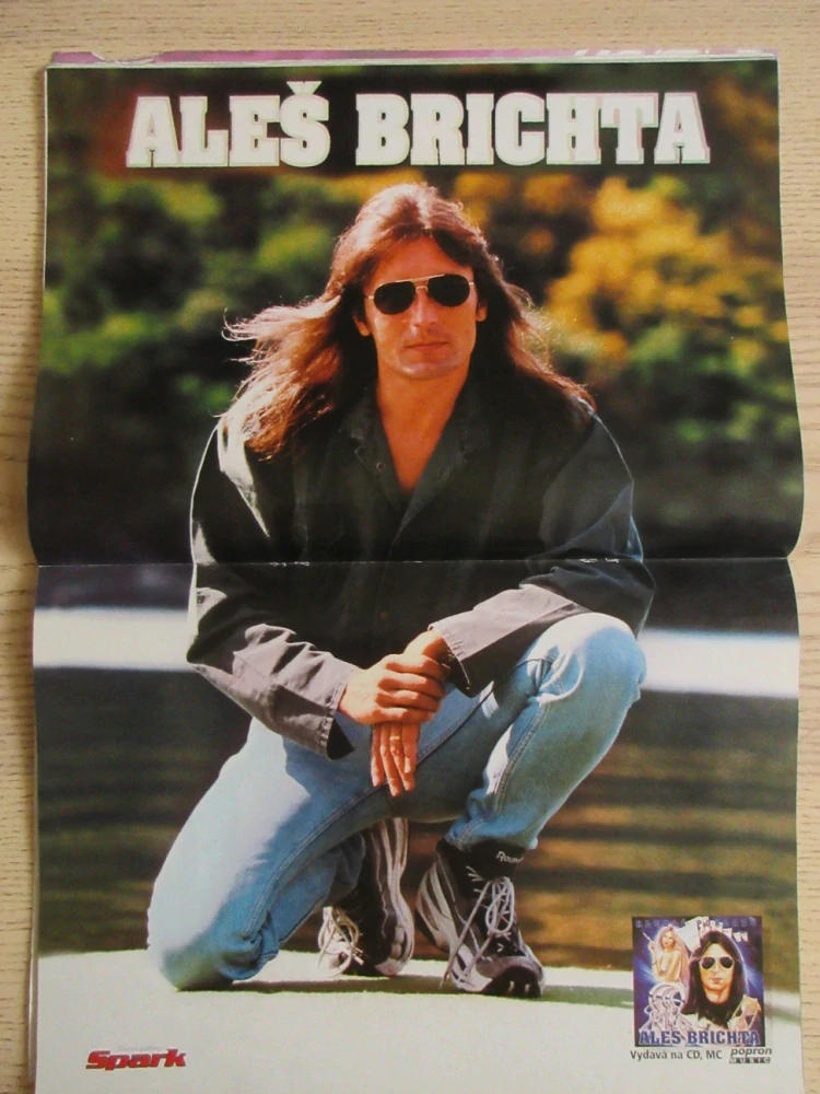 ROCKOVÝ MAGAZÍN SPARK, Č. 11/98, PLAKÁT THE OFFSPRING, ALEŠ BRICHTA, **an