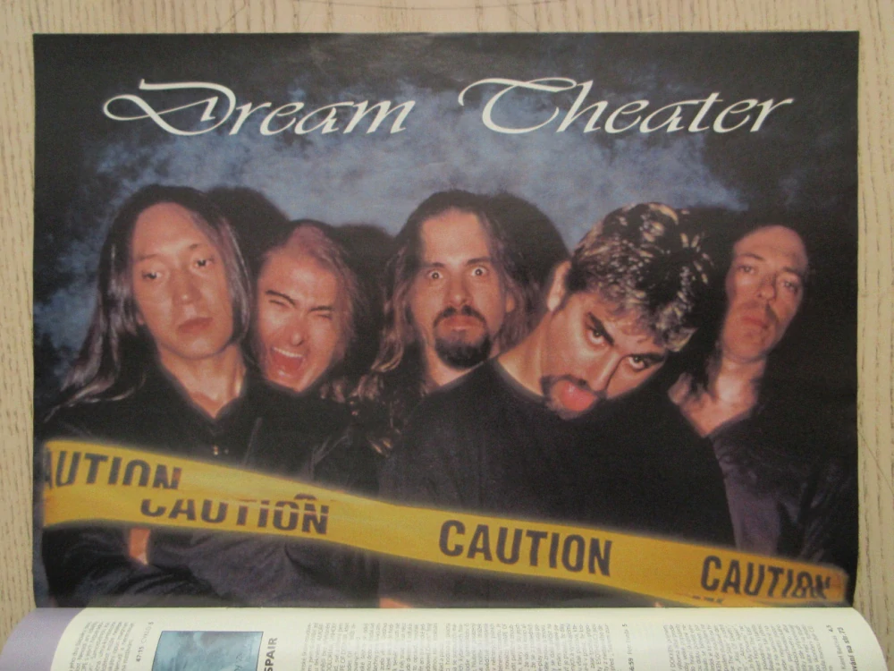 ROCKOVÝ MAGAZÍN SPARK, Č. LÉTO/2000, PLAKÁT DREAM THEATER, ROB HALFORD, **an
