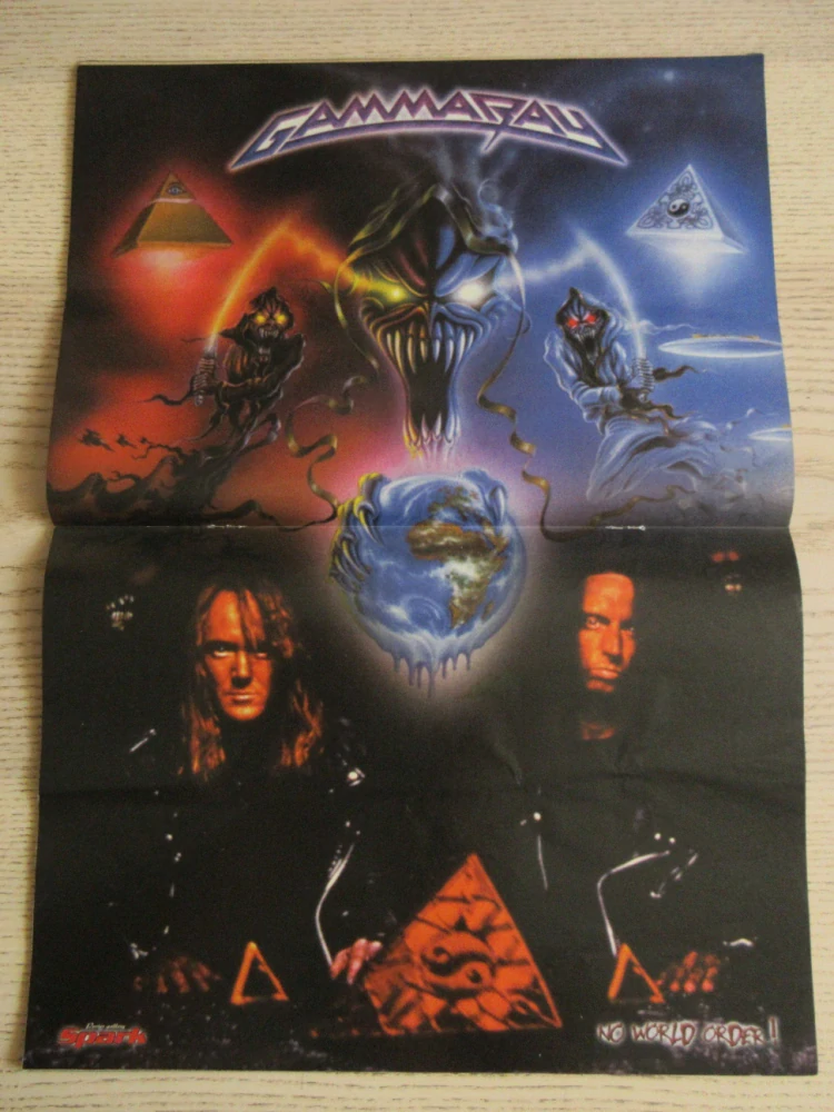 ROCKOVÝ MAGAZÍN SPARK, Č. 9/2001, PLAKÁT GAMMARAY, **an