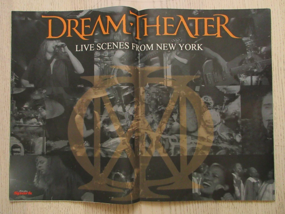 ROCKOVÝ MAGAZÍN SPARK, Č. 11/2001, PLAKÁT DREAM THEATER, **an