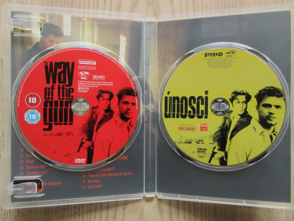 ÚNOSCI, R. PHILLIPPE, T. DIGGS, GB OBAL, ČESKÁ VERZE, 2X DVD FILM