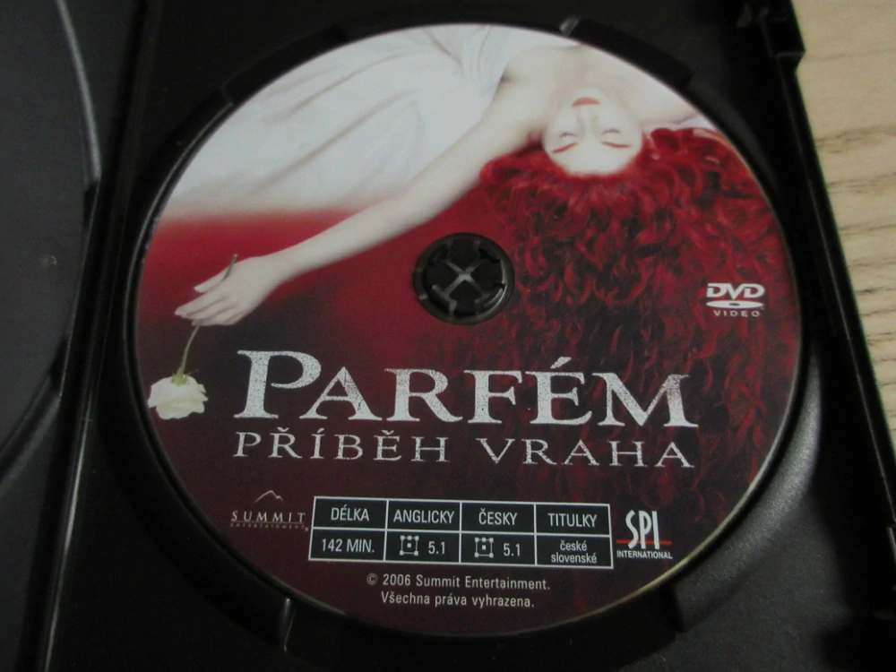 PARFÉM: PŘÍBĚH VRAHA, GB OBAL, ČESKÁ VERZE, 2X DVD FILM