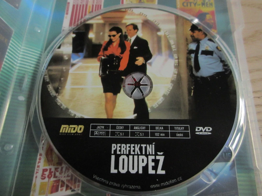 PERFEKTNÍ LOUPEŽ, GB OBAL, ČESKÁ VERZE, DVD FILM