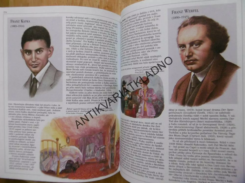 234 ČESKÝCH OSOBNOSTÍ, KAREL IV., MARIE TEREZIE, ŠKVORECKÝ, ČAPEK AJ., **an