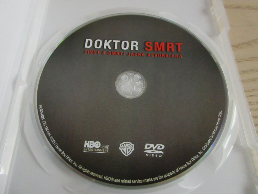 DOKTOR SMRT: ŽIVOT A SMRTI JACKA KEVORKIANA, AL PACINO, DVD FILM