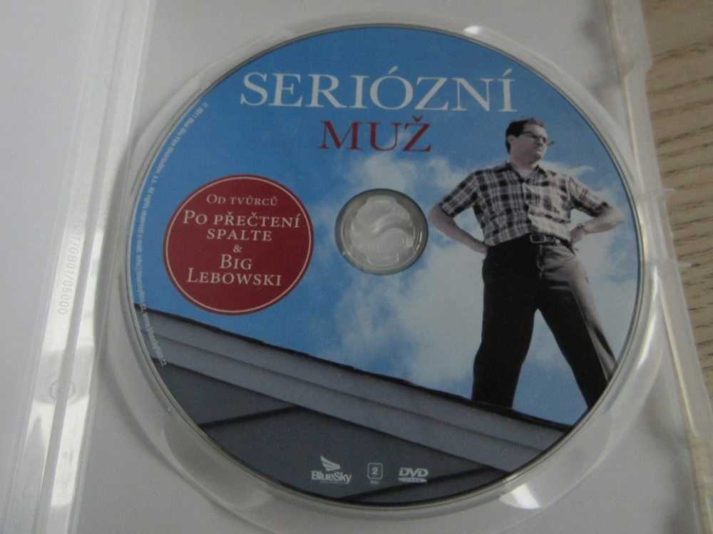 SERIÓZNÍ MUŽ, M. STUHLBARG, R. KIND, GB OBAL, ČESKÁ VERZE, DVD FILM