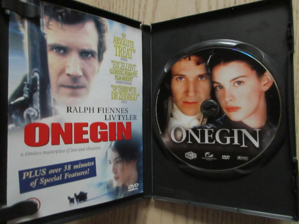 ONĚGIN, R. FIENNES, L. TYLER, GB OBAL, ČESKÁ VERZE, DVD FILM