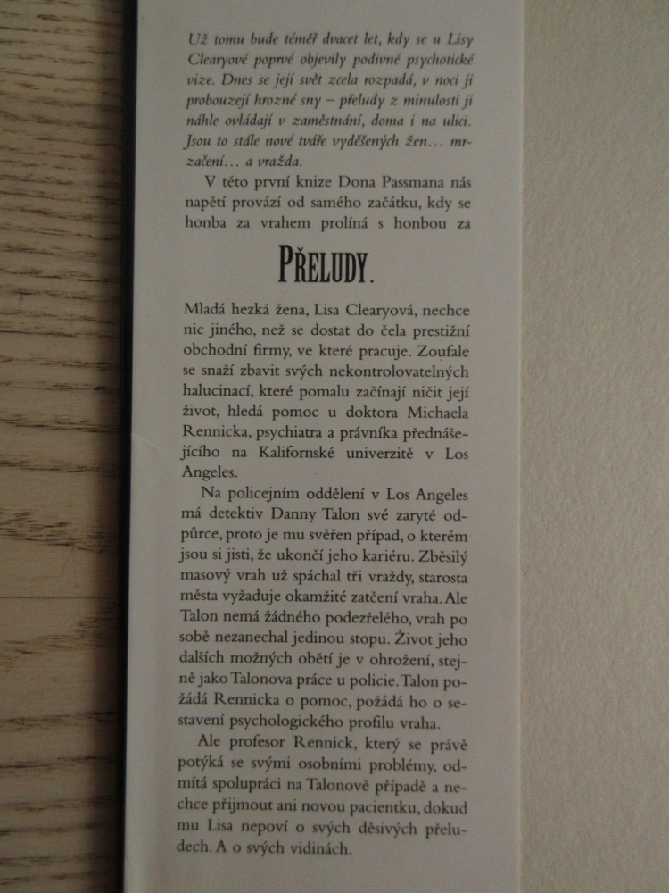 PŘELUDY, DON PASSMAN, **an