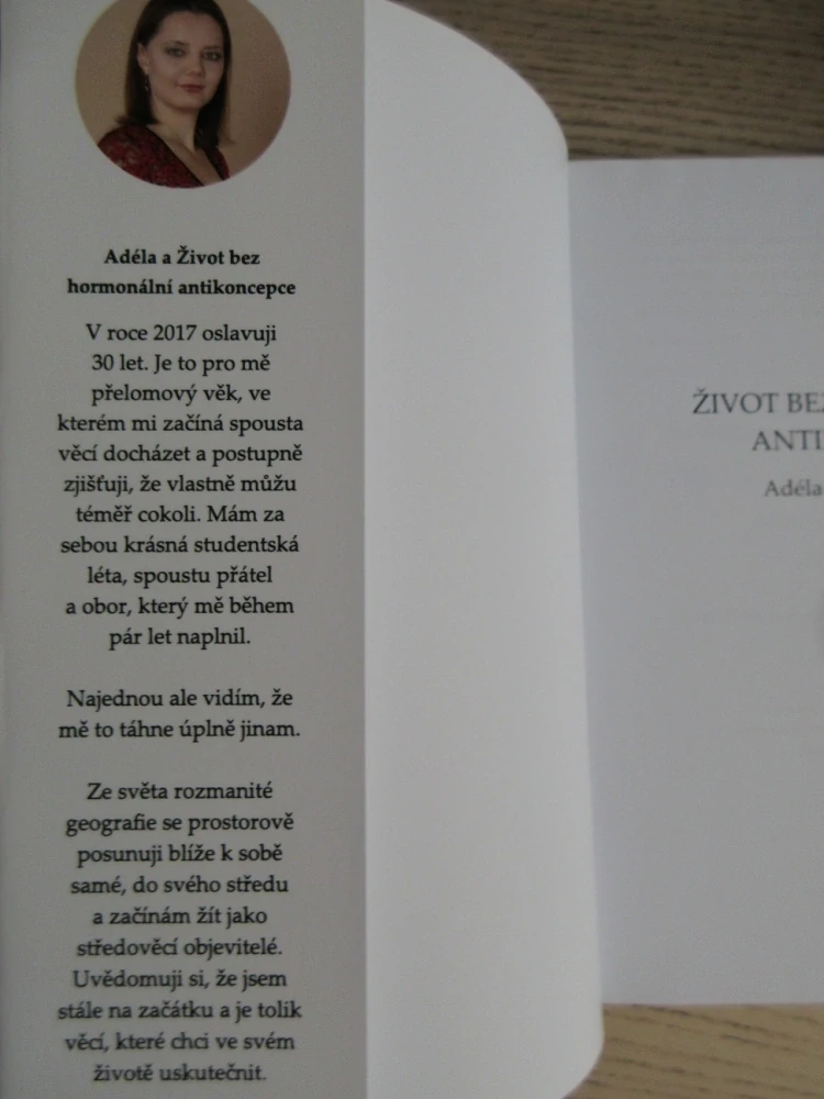 ŽIVOT BEZ HORMONÁLNÍ ANTIKONCEPCE, AUTOGRAM, ADÉLA NOVÁKOVÁ A SPOL., **an
