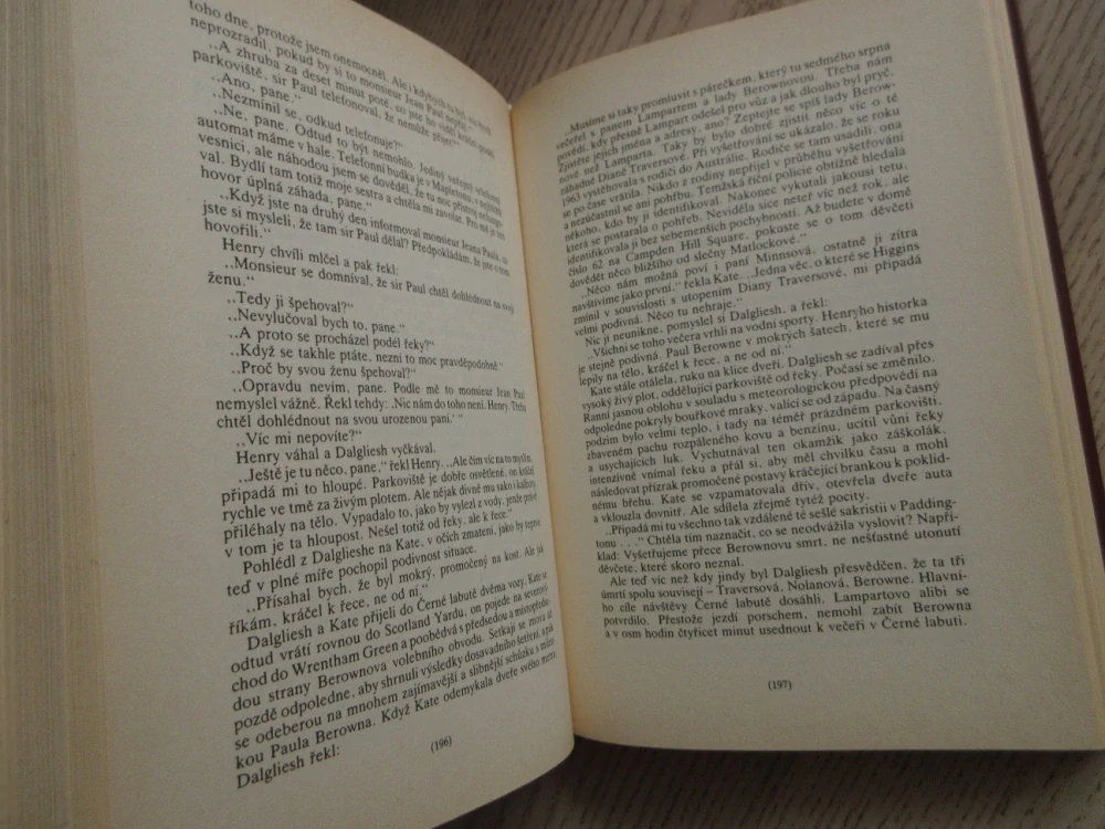 PŘÍPAD INSPEKTORA DALGLIESHE: PACHUŤ SMRTI, P. O. JAMESOVÁ, **an