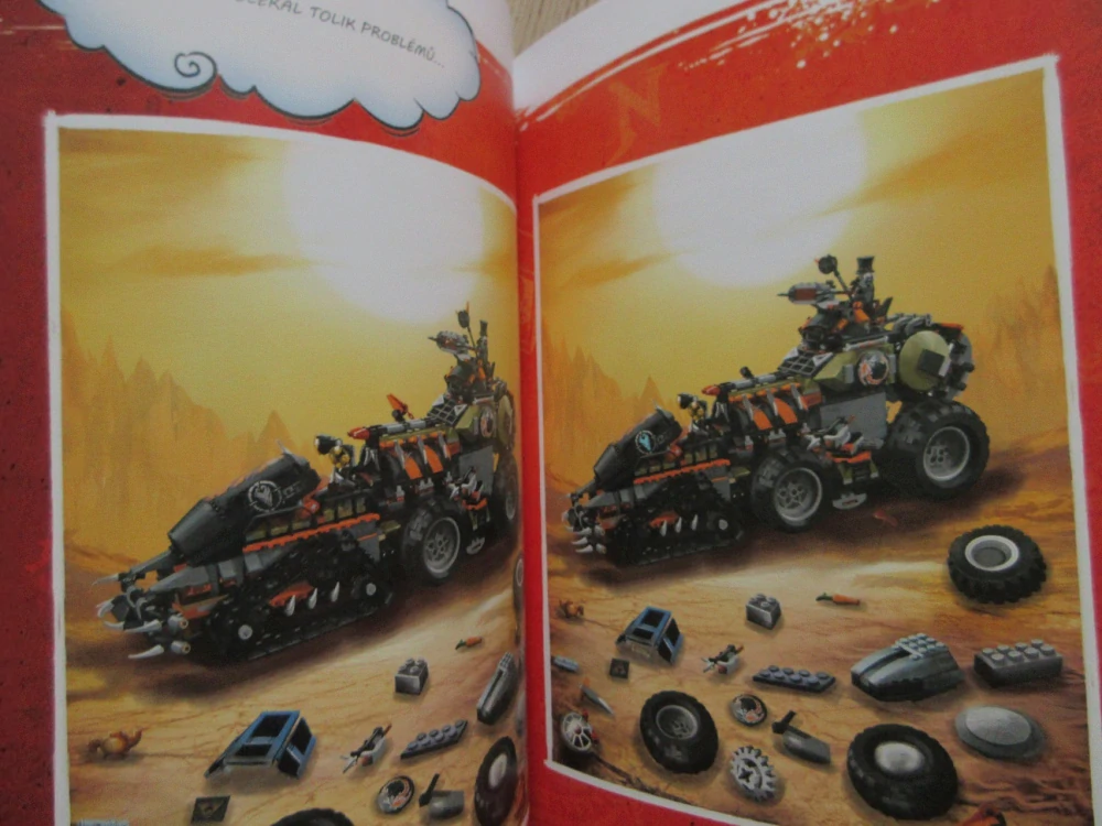 LEGO NINJAGO ČASOPIS, HLEDÁNÍ ROZDÍLŮ, **an