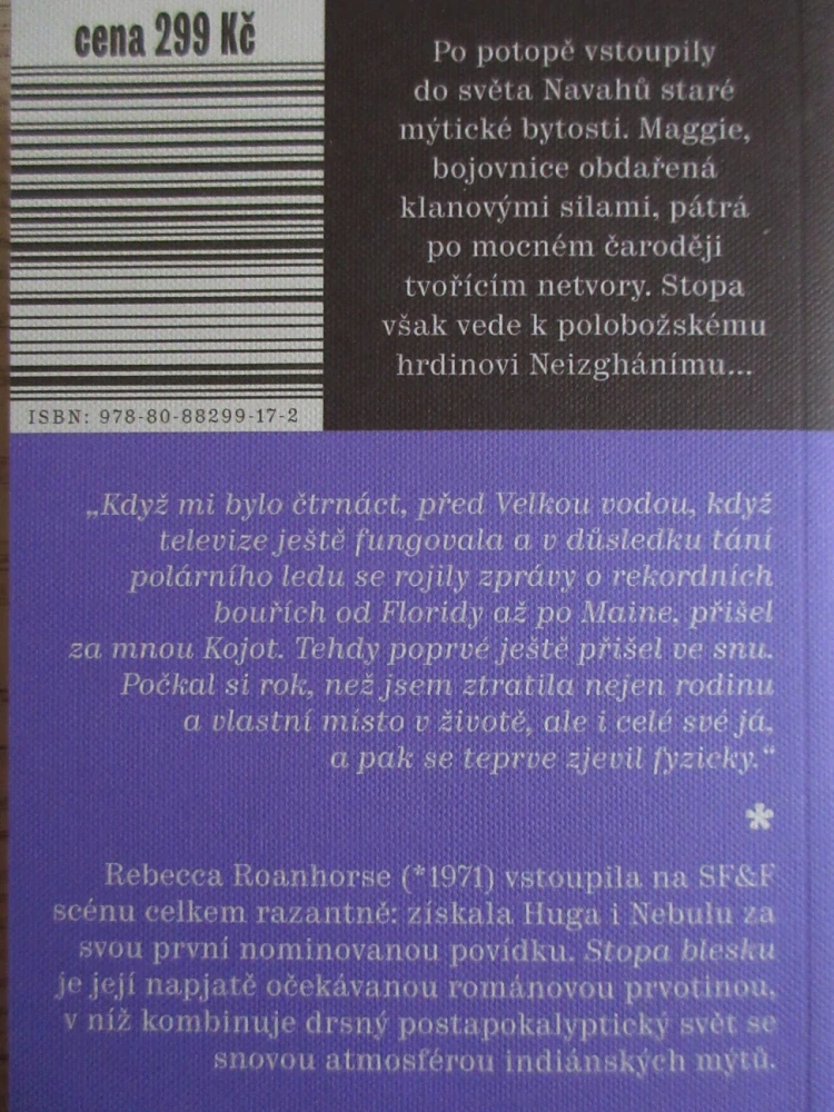 STOPA BLESKU, REBECCA ROANHORSE, **an