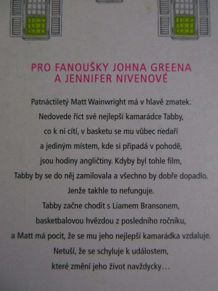 JÁ A HOLKA ODVEDLE, JARED RECK, **an