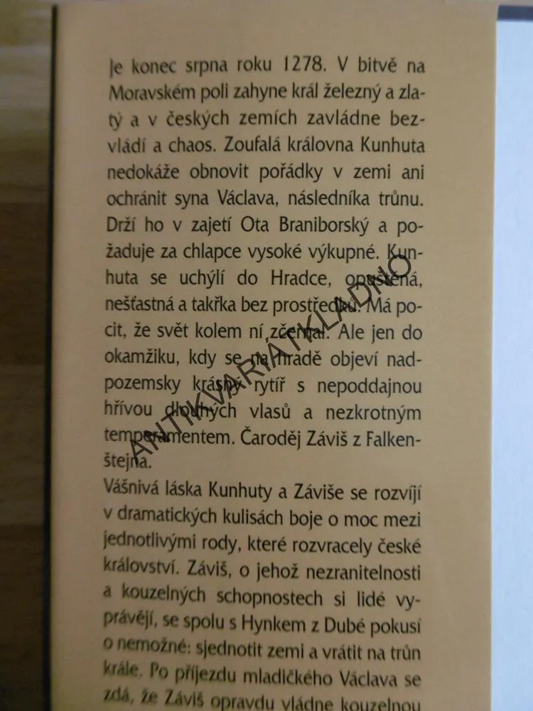 RYTÍŘ ZELENÉ RŮŽE, ZÁVIŠ Z FALKENŠTEJNA, ZUZANA KOUBKOVÁ