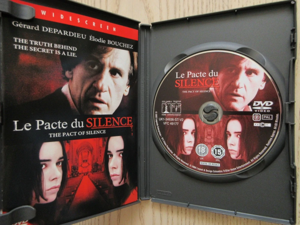 BRATRSTVO TICHA, G. DEPARDIEU, É. BOUCHEZ, DVD FILM