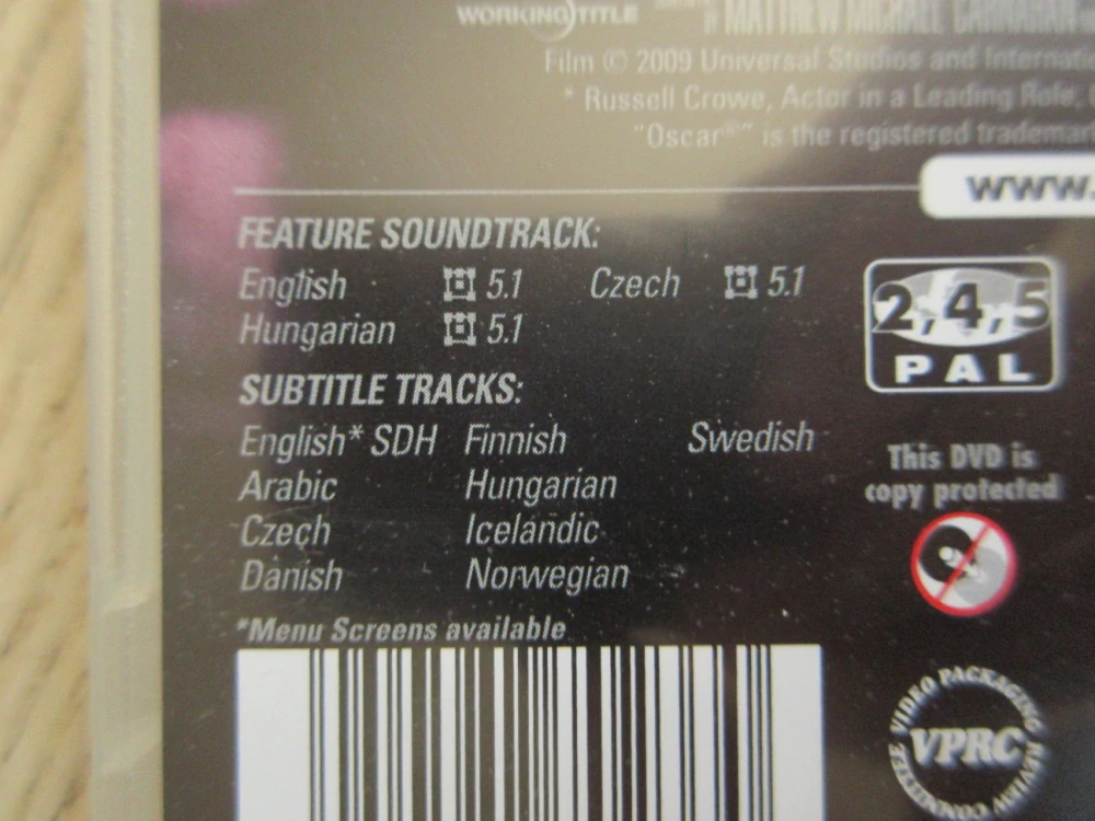 NA ODSTŘEL, R. CROWE, B. AFFLECK, H. MIRREN, DVD FILM
