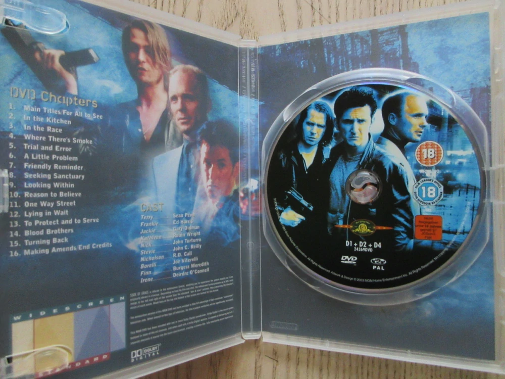 STAV MILOSTI, S. PENN, ED HARRIS, G. OLDMAN, DVD FILM