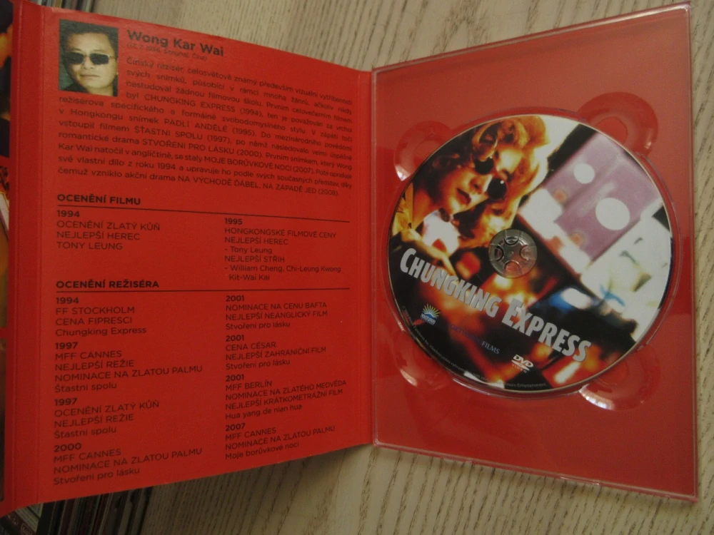 CHUNKING EXPRESS, B. LIN, T. KANESHIRO, DVD FILM