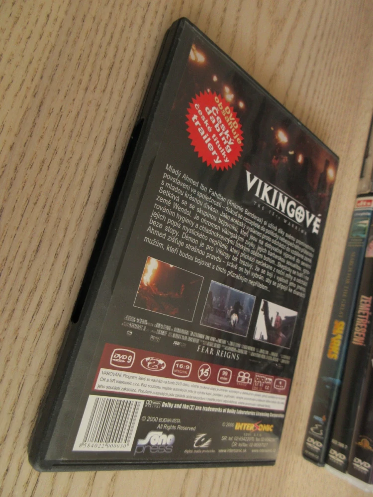 VIKINGOVÉ, A. BANDERAS, V. KULICH, DVD FILM