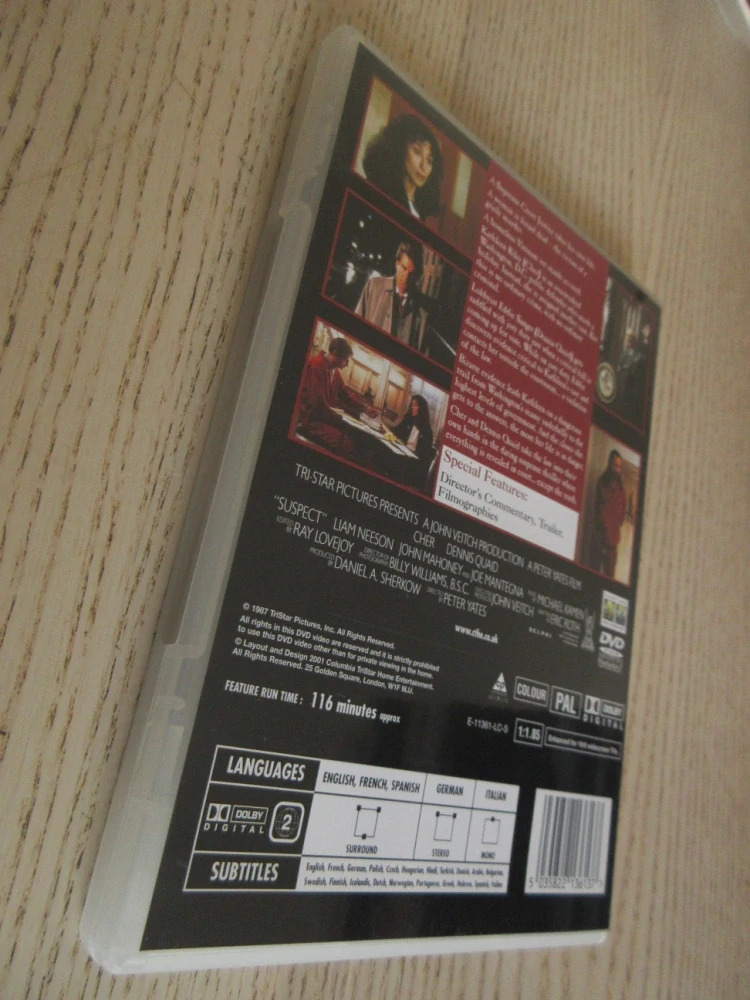 PODEZŘELÝ, CHER, D. QUAID, DVD FILM