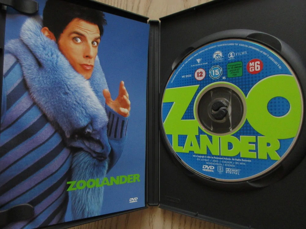 ZOOLANDER, B. STILLER, DVD FILM