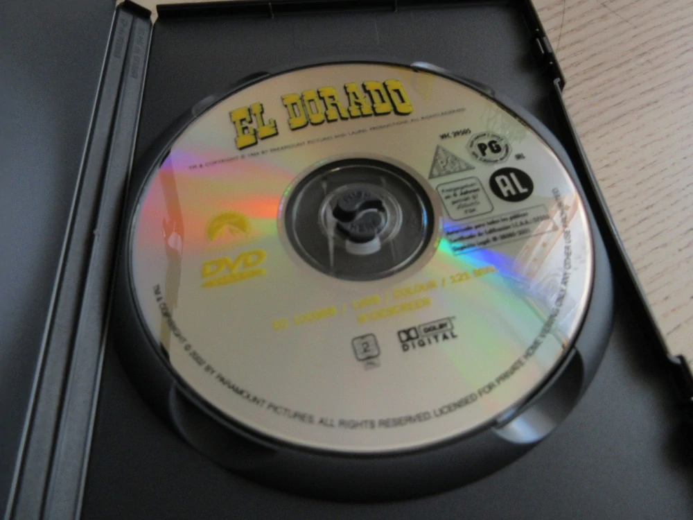 EL DORADO, J. WAYNE, R. MITCHUM, DVD FILM