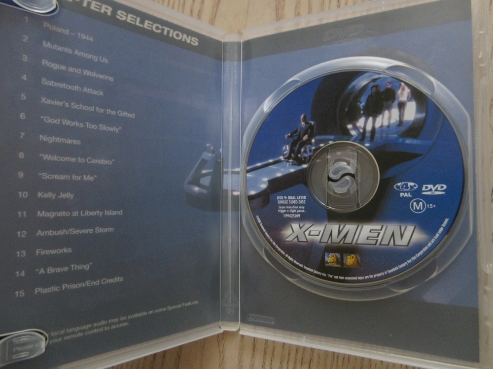X-MEN, P. STEWART, H. JACKMAN, DVD FILM