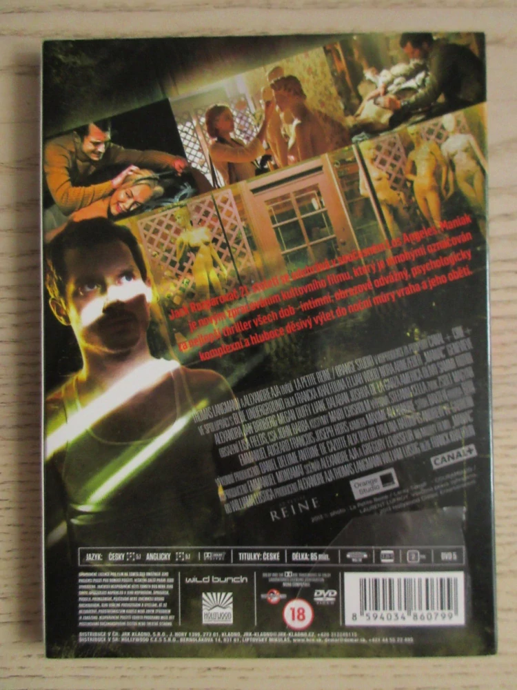 MANIAK, E. WOOD, N. ARNEZEDER, DVD FILM