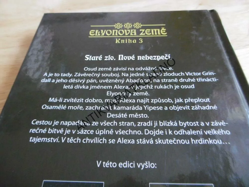 ELYONOVA ZEMĚ,3., DESÁTÉ MĚSTO, PATRICK CARMAN, **an